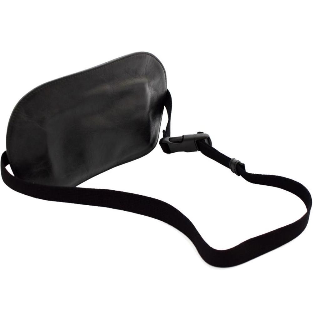 Gucci Waist Bag Body Bag Hip Bag Interlocking Leather Black - Picture 6 of 10